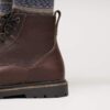 Highwood Lace Mid Herren Leder Schokoladenbraun Highwood Lace Mid Herren Leder Schokoladenbraun