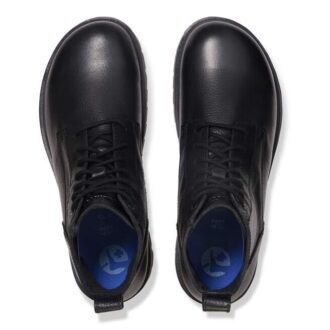 Highwood Lace Mid Damen Leder Schwarz