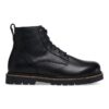 Highwood Lace Mid Damen Leder Schwarz Highwood Lace Mid Damen Leder Schwarz