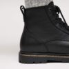 Highwood Lace Mid Herren Leder Schwarz Highwood Lace Mid Herren Leder Schwarz