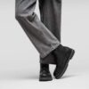 Highwood Lace Mid Damen Leder Schwarz Highwood Lace Mid Damen Leder Schwarz