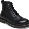 Highwood Lace Mid Damen Leder Schwarz Highwood Lace Mid Damen Leder Schwarz