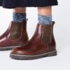 Highwood Slip-on Damen Naturleder