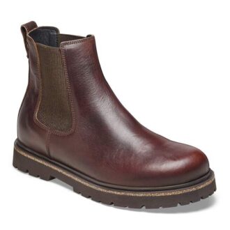 Highwood Slip-on Herren Leder Schokoladenbraun