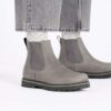 Highwood Slip-on Mid Damen Nubukleder