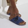 Kyoto Nubukleder Desert Buck Indigoblau