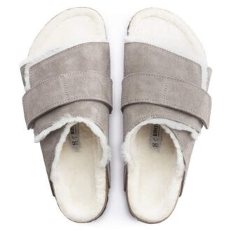 Kyoto Shearling Wildleder-Lammfell Stone Coin