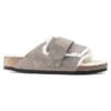 Kyoto Shearling Wildleder-Lammfell Stone Coin