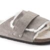 Kyoto Shearling Wildleder-Lammfell Stone Coin