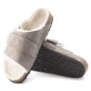 Kyoto Shearling Wildleder-Lammfell Stone Coin