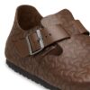 London Single Strap Naturleder geprägt London Single Strap Naturleder geprägt