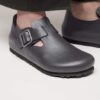 London Wire Buckle Naturleder