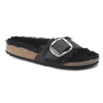 Madrid Big Buckle Lammfell Naturleder geölt
