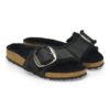 Madrid Big Buckle Lammfell Naturleder geölt Madrid Big Buckle Lammfell Naturleder geölt