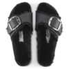 Madrid Big Buckle Lammfell Naturleder geölt Madrid Big Buckle Lammfell Naturleder geölt