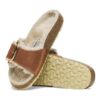 Madrid Big Buckle Lammfell Naturleder geölt