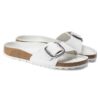 Madrid Big Buckle Naturleder