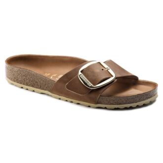 Madrid Big Buckle Naturleder geölt