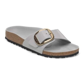 Madrid Big Buckle Naturleder Lack