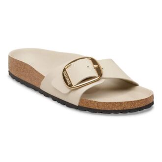 Madrid Big Buckle Naturleder Lack
