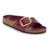 Madrid Big Buckle Naturleder Lack