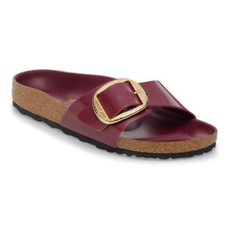 Madrid Big Buckle Naturleder Lack