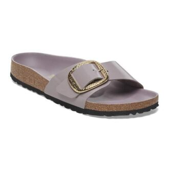 Madrid Big Buckle Naturleder Lack