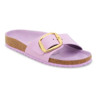 Madrid Big Buckle Naturleder Lack