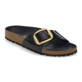 Madrid Big Buckle Naturleder Lack