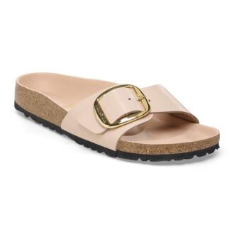 Madrid Big Buckle Naturleder Lack