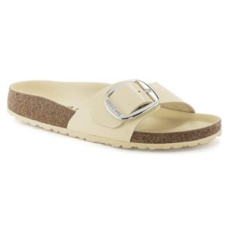 Madrid Big Buckle Naturleder Lack