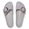 Madrid Big Buckle Naturleder Lack