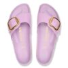 Madrid Big Buckle Naturleder Lack
