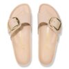 Madrid Big Buckle Naturleder Lack