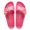 Madrid Big Buckle Naturleder Lack