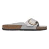 Madrid Big Buckle Naturleder Lack