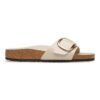 Madrid Big Buckle Naturleder Lack