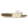 Madrid Big Buckle Naturleder Lack