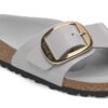 Madrid Big Buckle Naturleder Lack