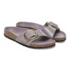 Madrid Big Buckle Naturleder Lack