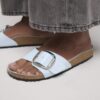 Madrid Big Buckle Naturleder Lack