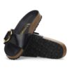 Madrid Big Buckle Naturleder Lack