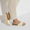 Madrid Big Buckle Naturleder Lack
