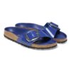 Madrid Big Buckle Naturleder Lack