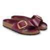 Madrid Big Buckle Naturleder Lack