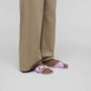 Madrid Big Buckle Naturleder Lack