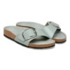 Madrid Big Buckle Naturleder Lack