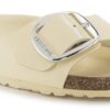 Madrid Big Buckle Naturleder Lack