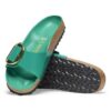 Madrid Big Buckle Naturleder Lack
