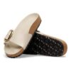 Madrid Big Buckle Naturleder Lack